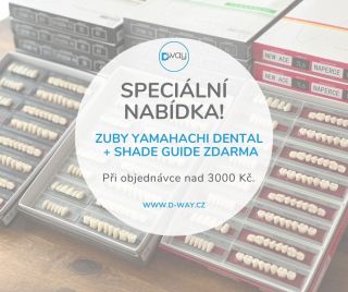 🦷 SPECIÁLNÍ NABÍDKA - Umělé zuby Yamahachi Dental + DÁREK ZDARMA ke každé objednávce nad 3 000 Kč! 🦷 Na našem e-shopu...